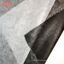 Wholesale factory sale fusible 65% polyester 35% nylon non-woven interlining
